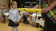 Październik - Pasowanie na Przedszkolaka dzieci najmłodszych i mianowanie na Plastusiowiaka dzieci najstarszych #3